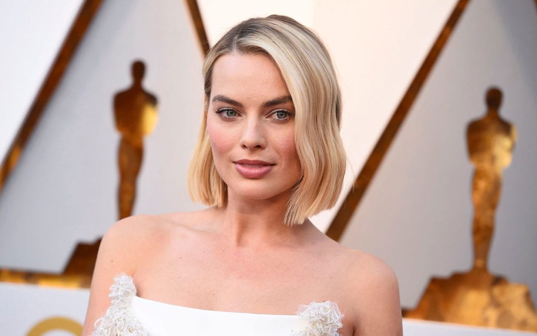 Margot Robbie at the Oscars in 2018.