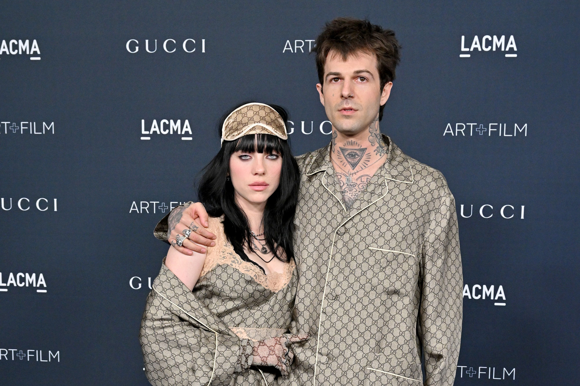 Billie Eilish and Jesse Rutherford attend the 11th Annual LACMA Art + Film Gala at Los Angeles County Museum of Art