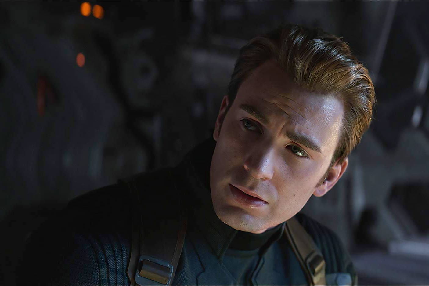 Chris Evans as Captain America in a scene from Marvel Studios' "Avengers: Endgame."