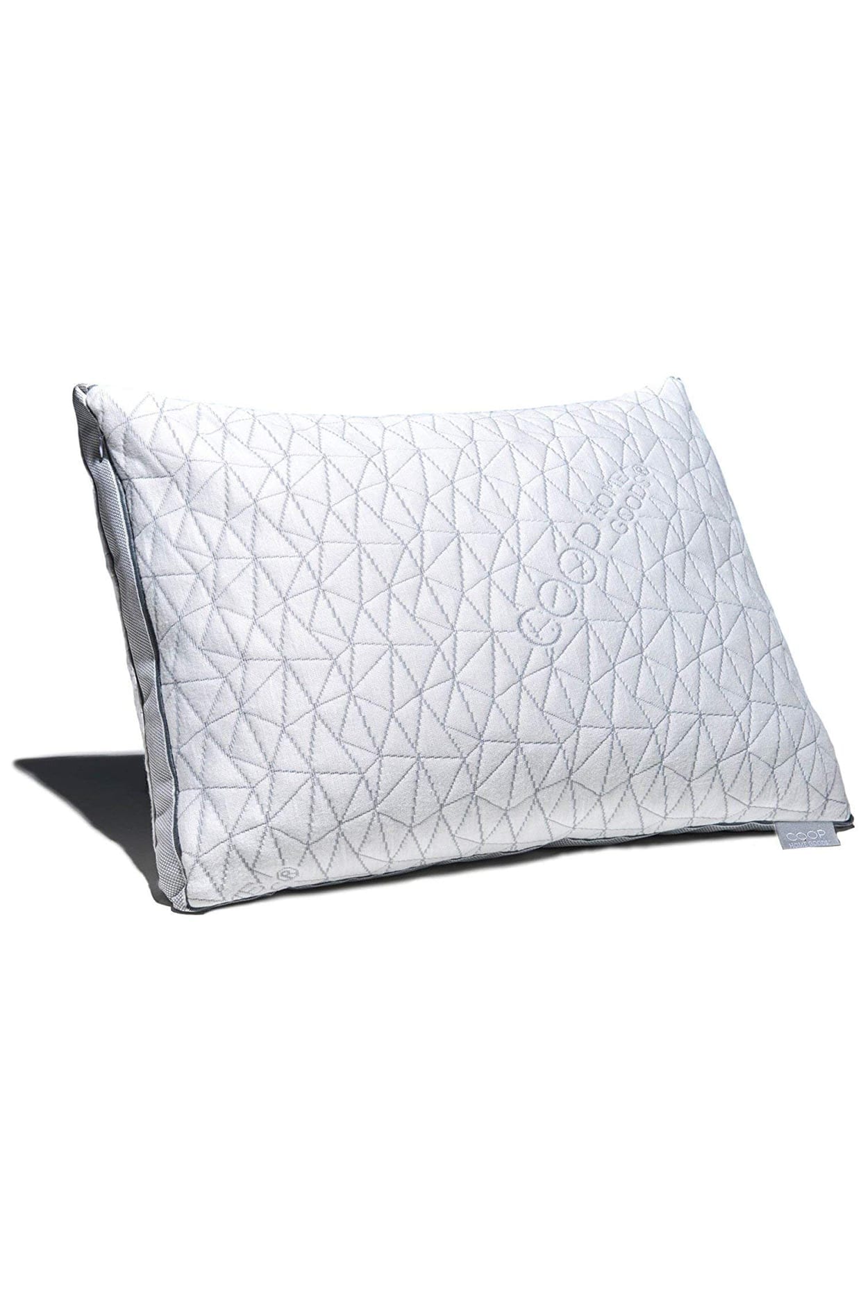 A pillow on white