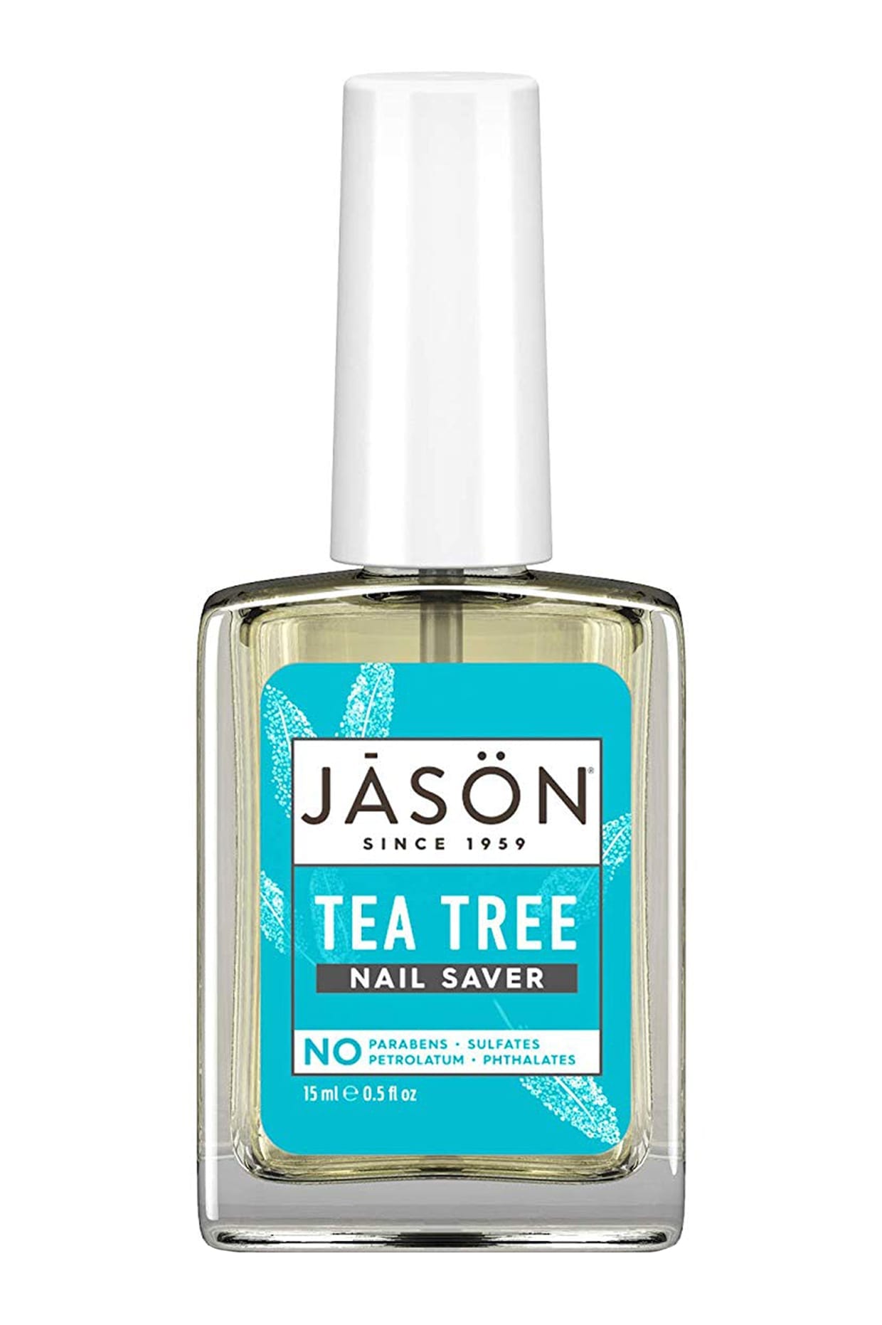 A bottle of nail care polish.