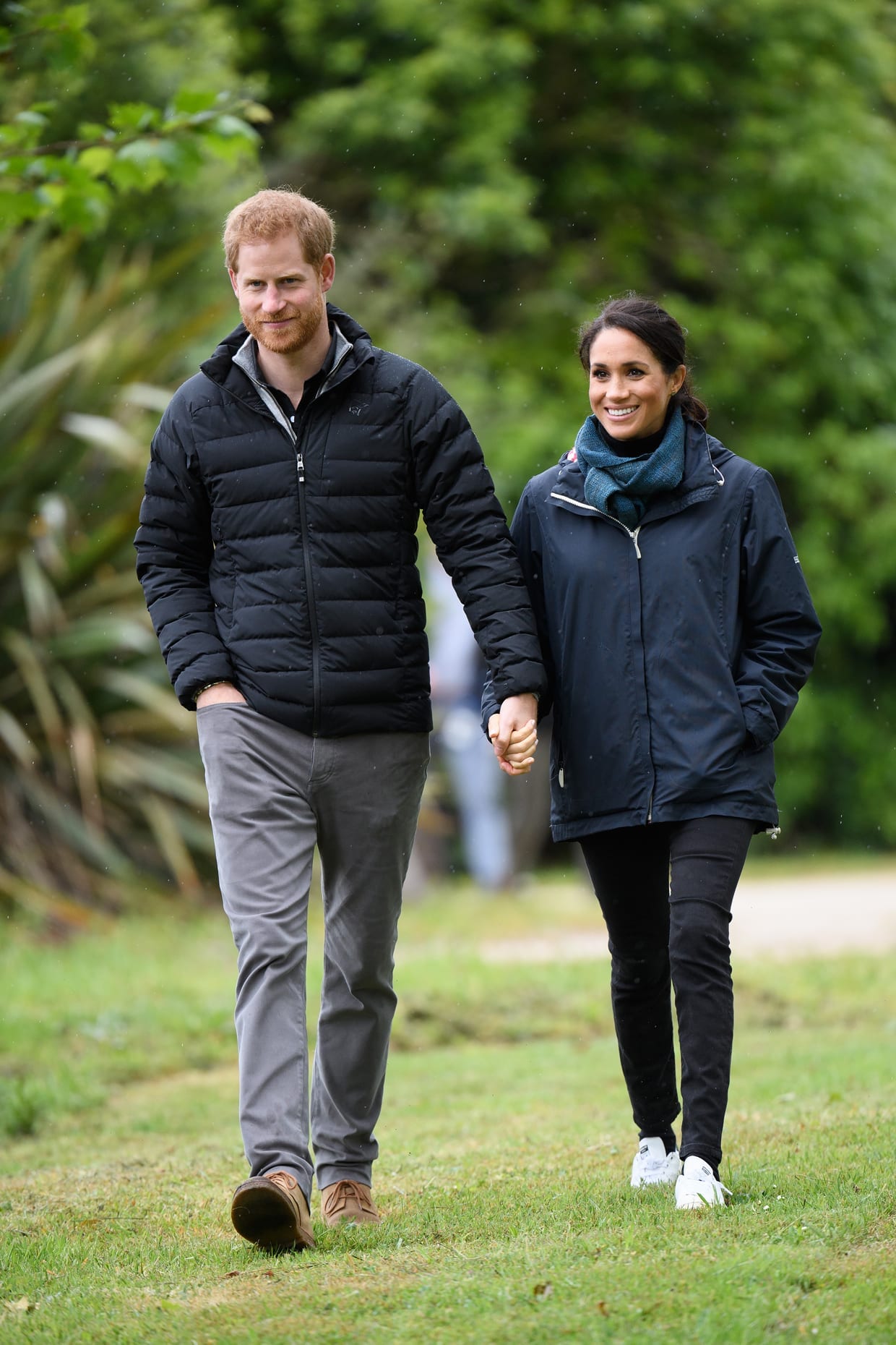 Prince Harry and Meghan Markle visit Abel Tasman National Park, Oct. 29, 2018.