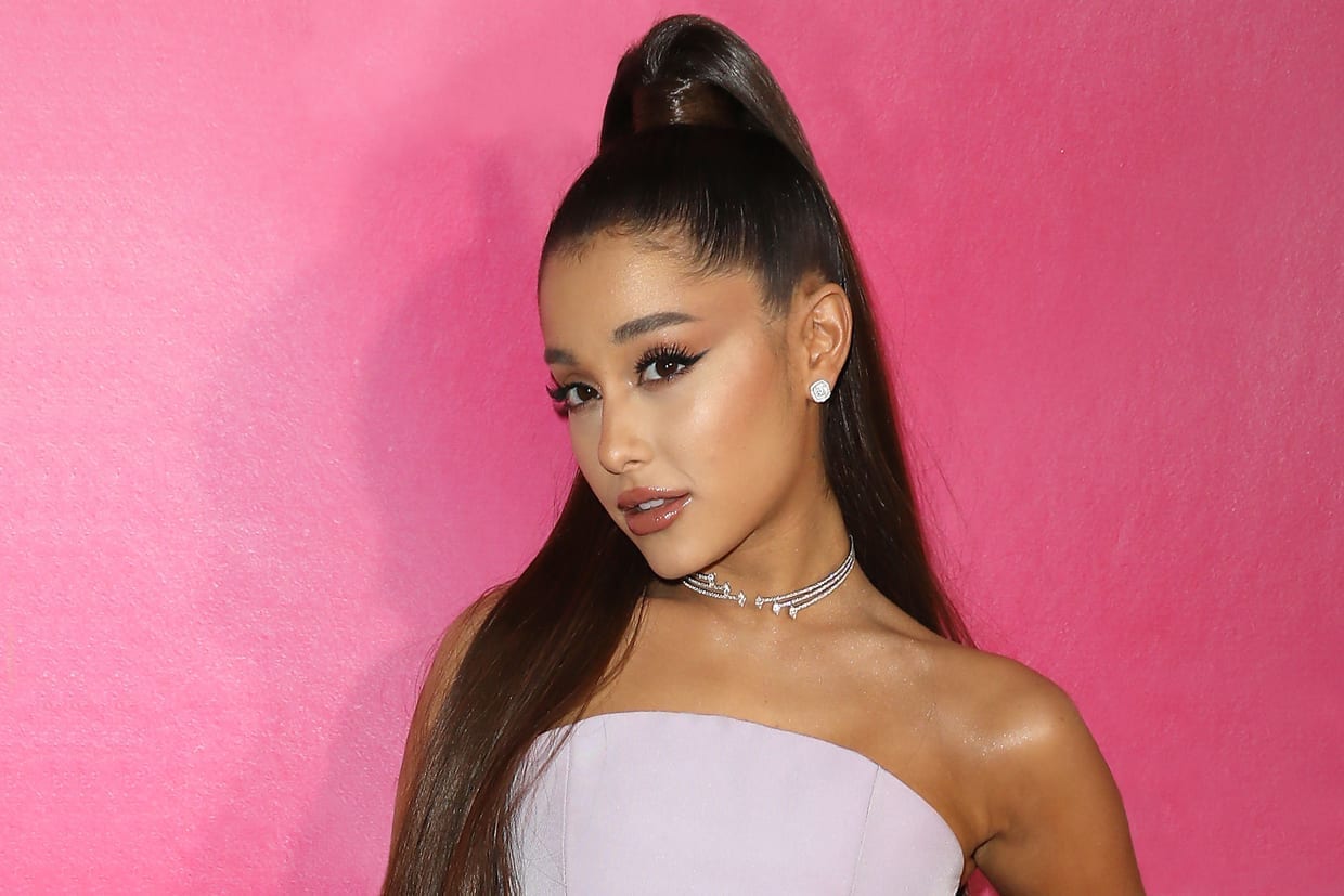 Ariana Grande attends the Billboard Women In Music 2018 in New York City, Dec. 6, 2018.