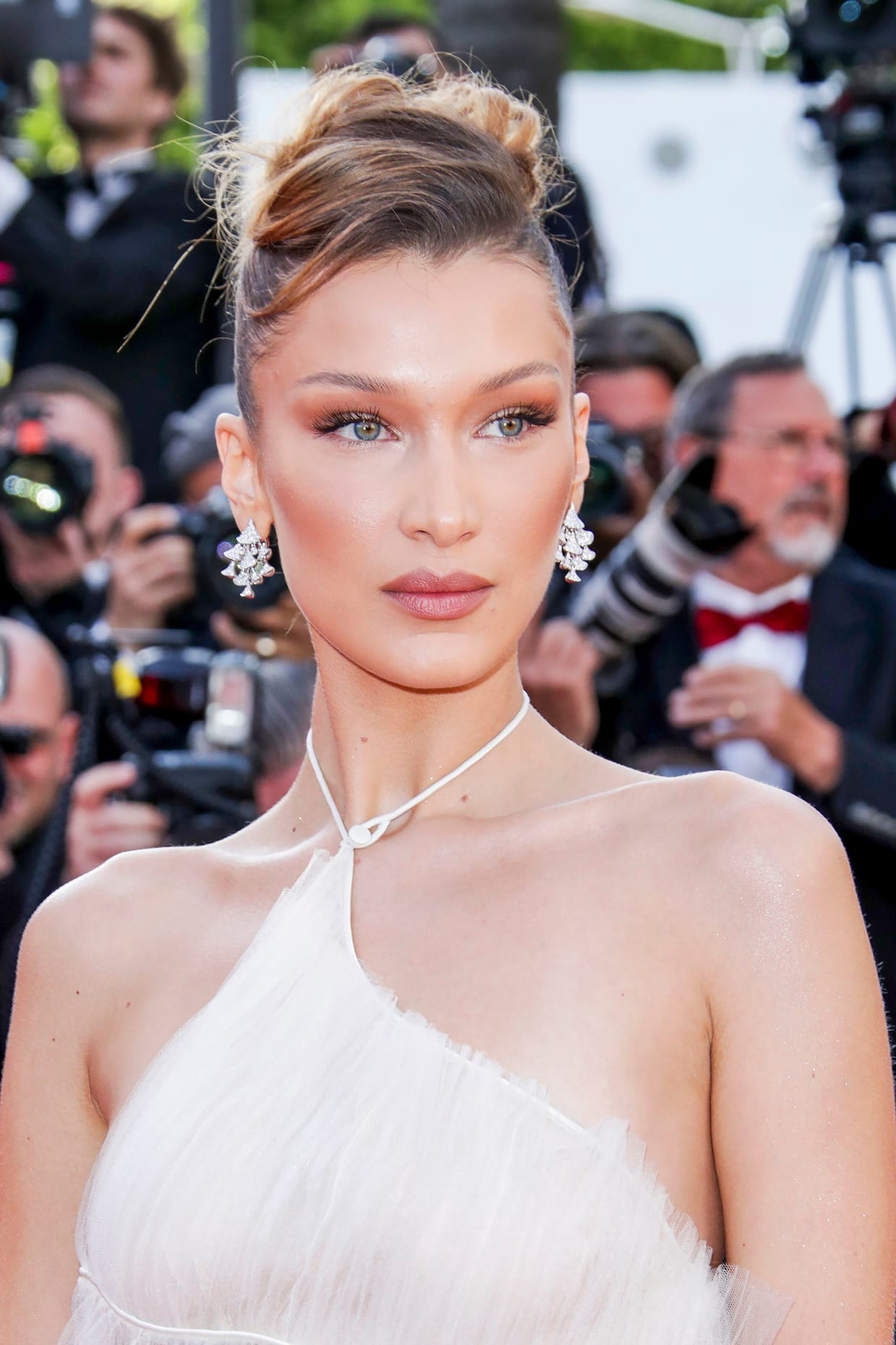 Bella Hadid attends the screening of 