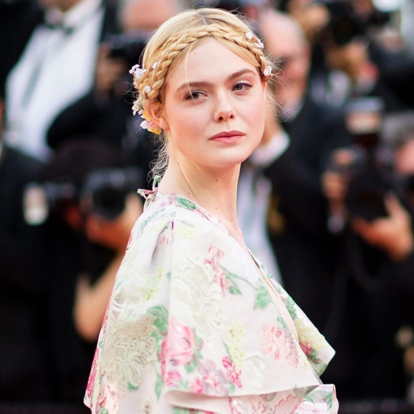 Elle Fanning attends the screening of "Les Miserables" during the 72nd annual Cannes Film Festival, May 15, 2019.