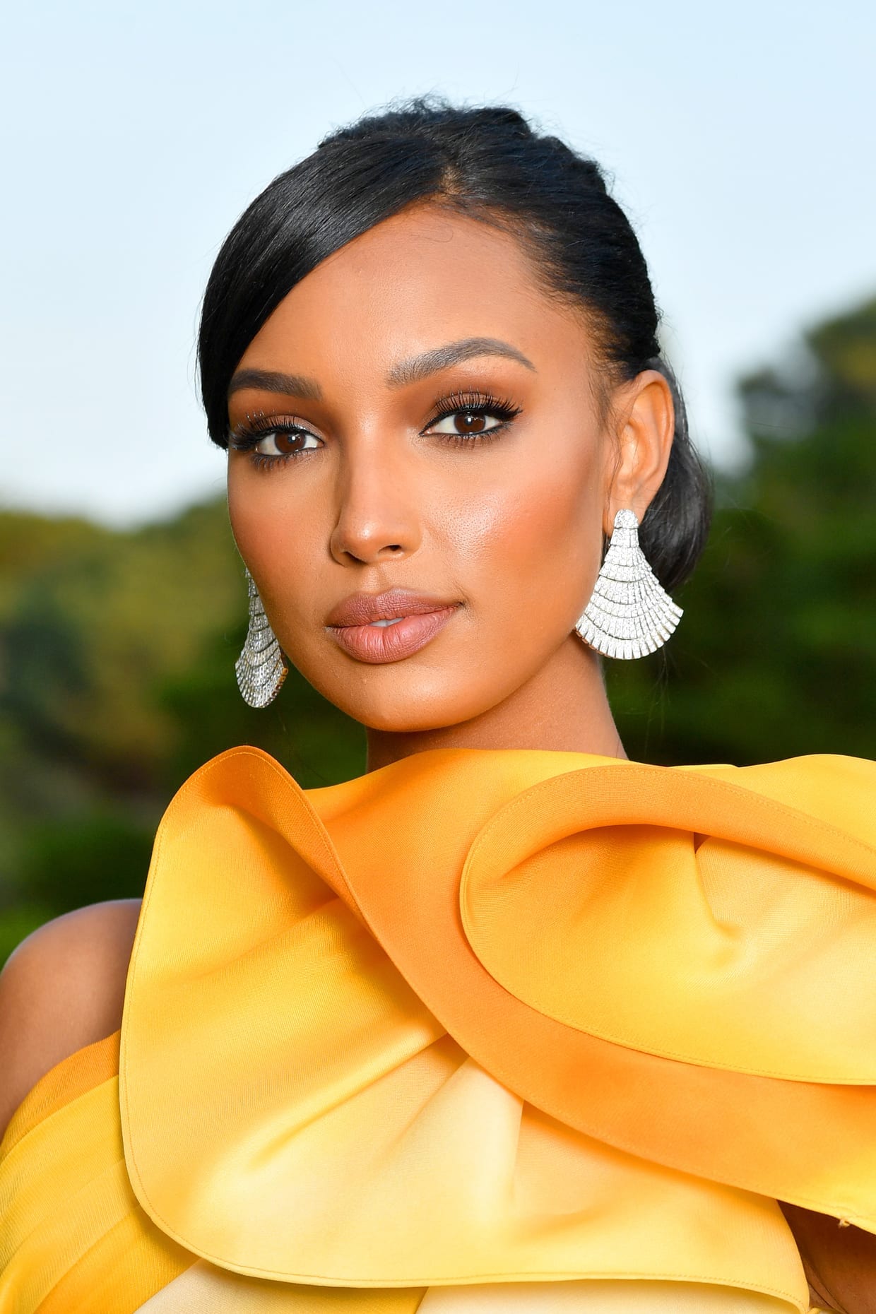 Jasmine Tookes attends the amfAR Cannes Gala 2019 at Hotel du Cap-Eden-Roc, May 23, 2019.
