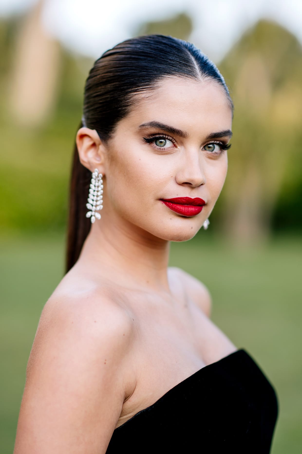 Sara Sampaio attends the amfAR Cannes Gala 2019 at Hotel du Cap-Eden-Roc, May 23, 2019.