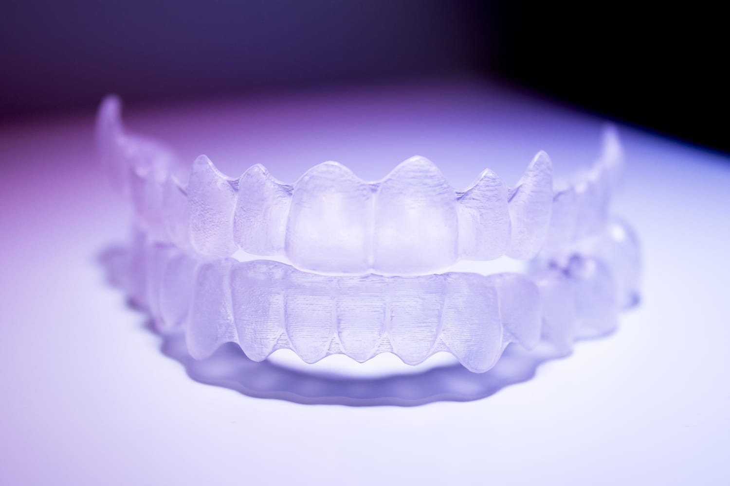 Orthodontic temporary removable braces.