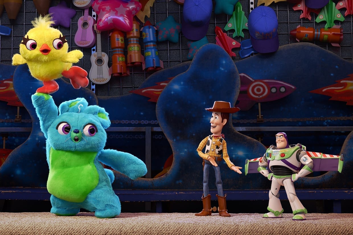 A scene from Pixar's Toy Story 4.
