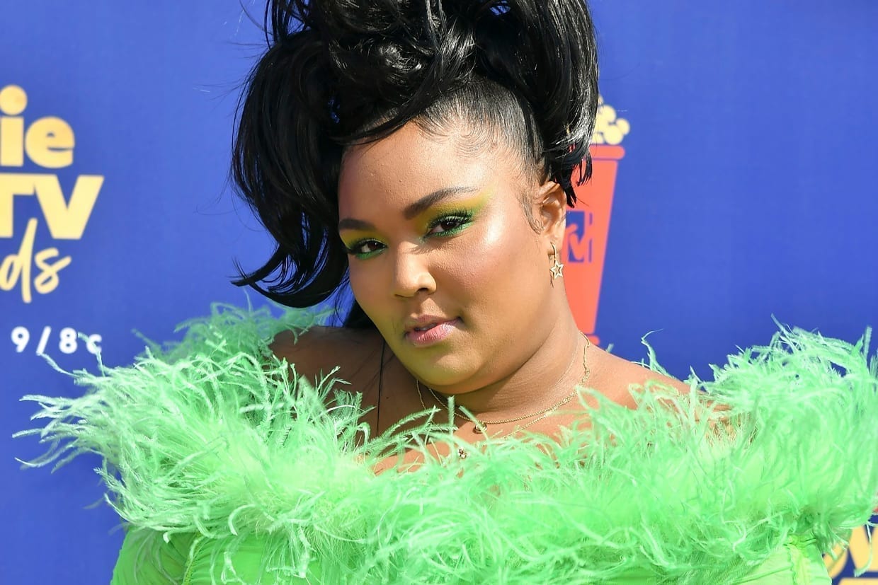 Lizzo attends the MTV Move & TV Awards in Los Angeles, June 15, 2019.