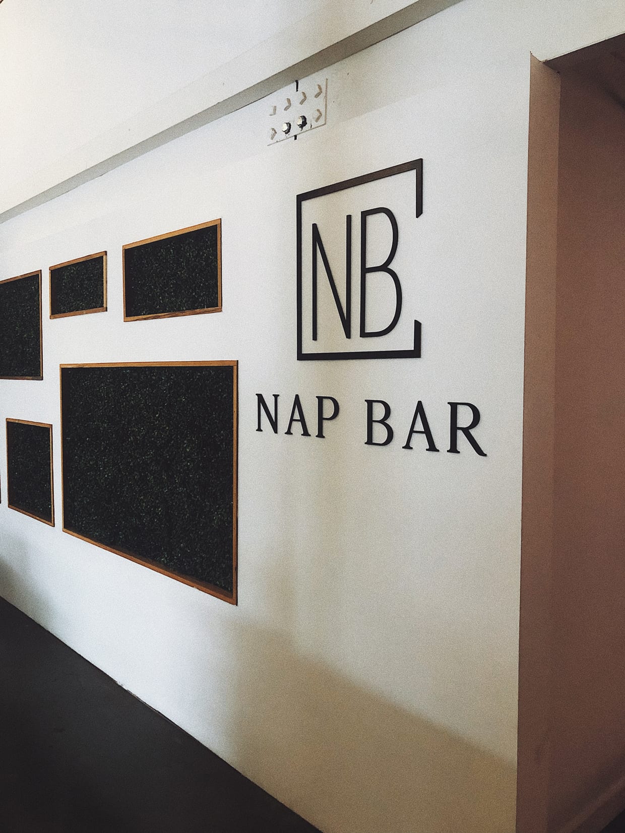 The entrance to Nap Bar.