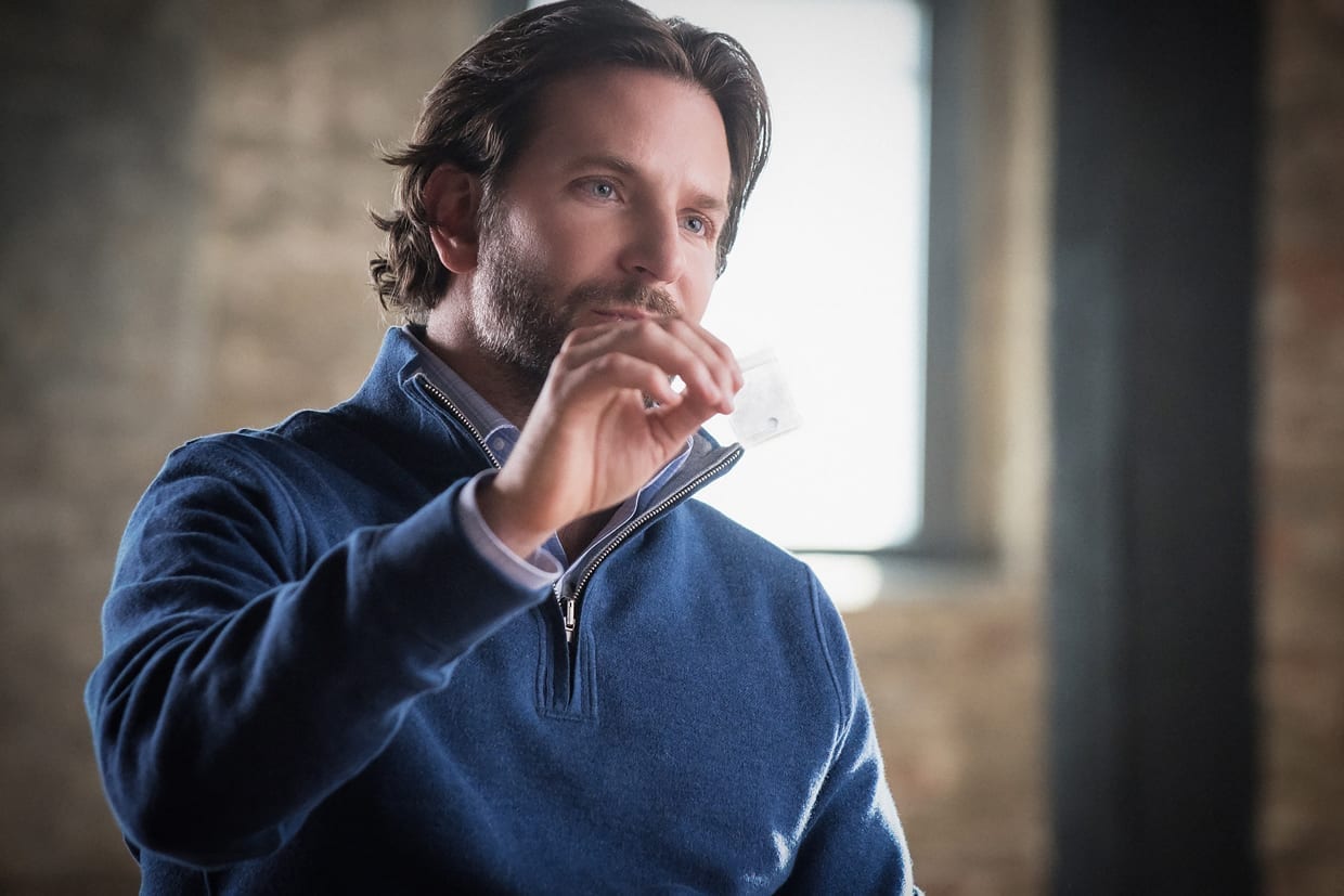 Bradley Cooper in a scene from CBS's Limitless.