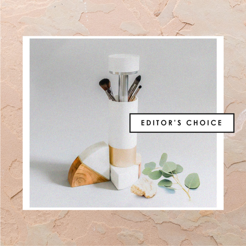 Brushean Makeup Brush Sanitizer collage