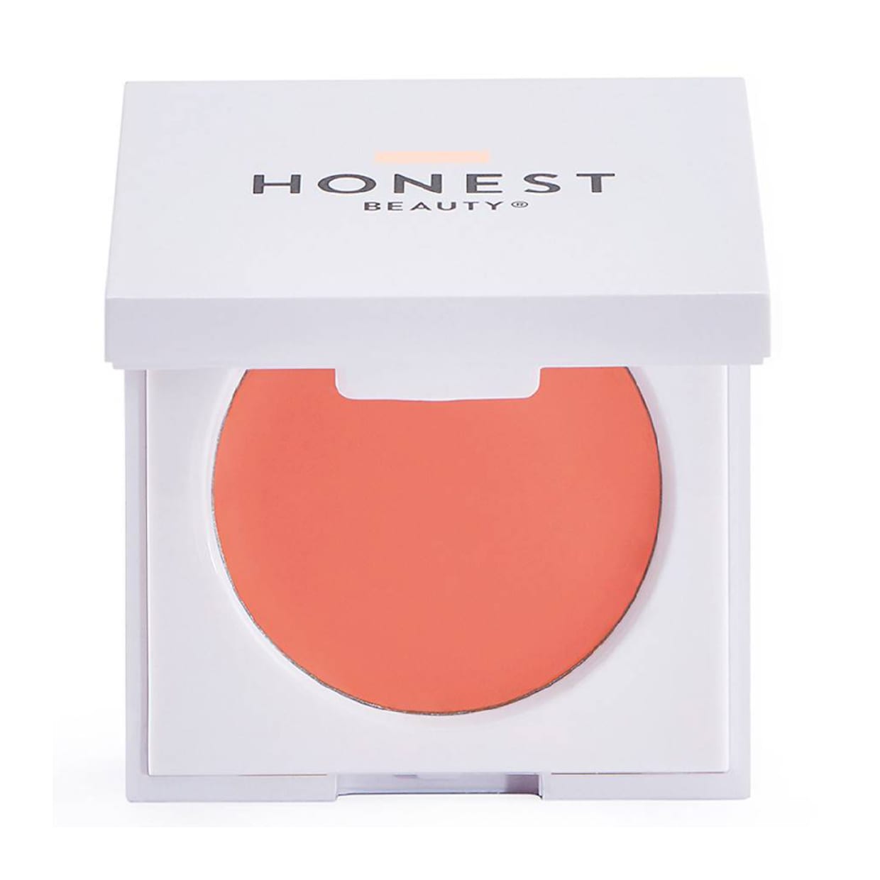 A square compact of blush.