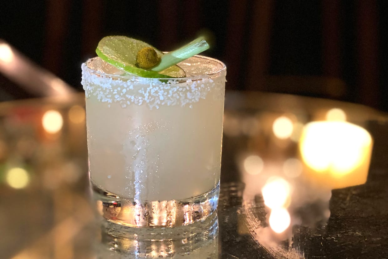 A margarita cocktail.