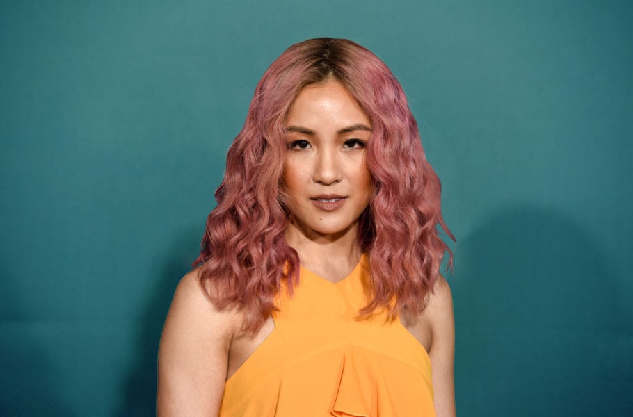 Constance Wu attends Premiere Of Disney's "A Wrinkle In Time" - Arrivals, Feb. 26, 2018, in Los Angeles.