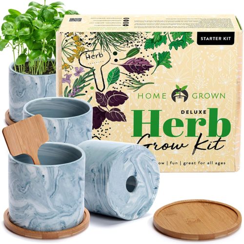 Deluxe Culinary Herb Grow Kit, $45.00