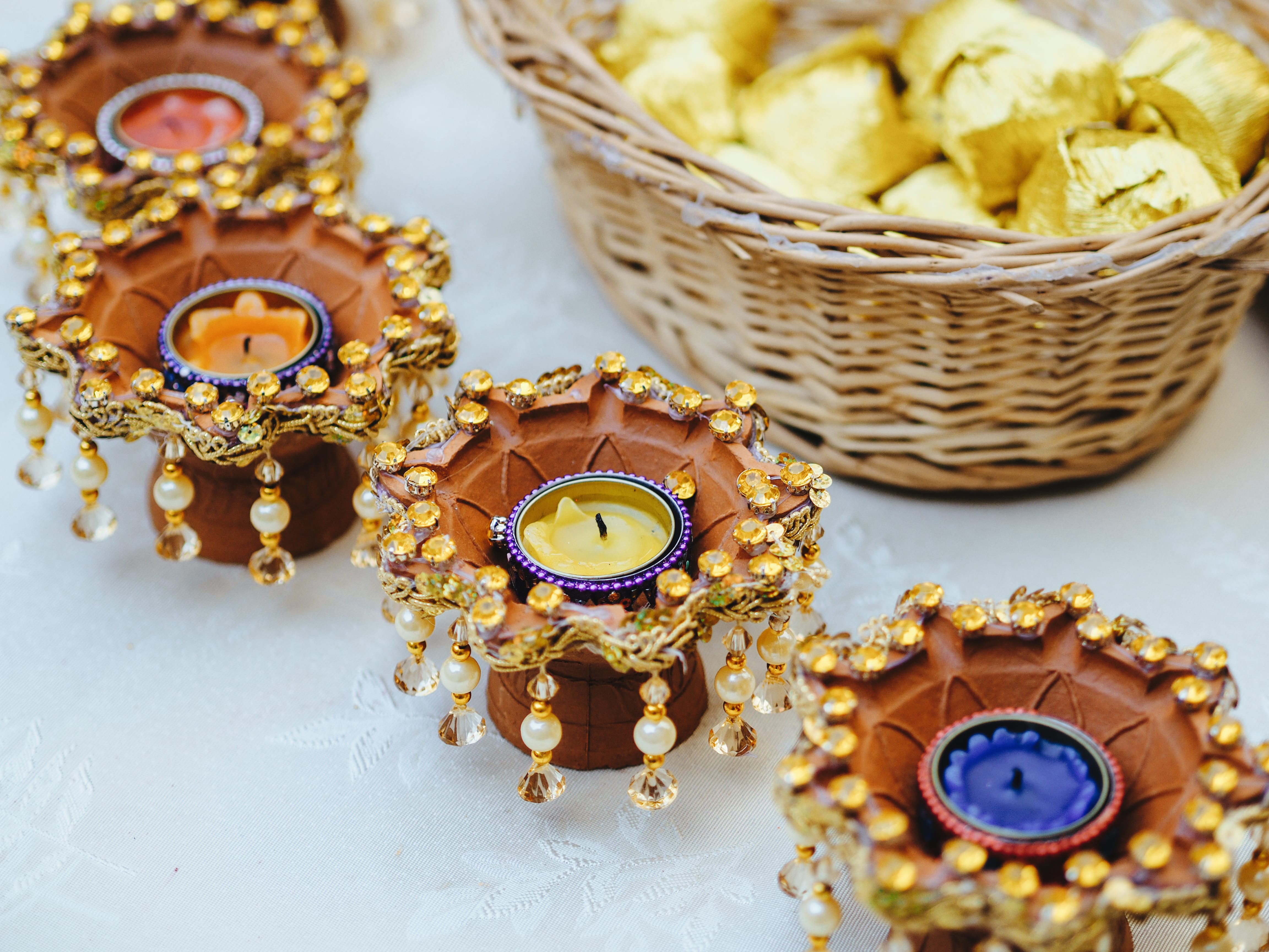 Worship details during traditional Hindu (Indian) wedding ceremony