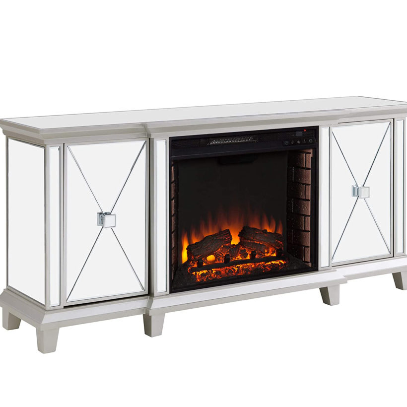 SEI Furniture Toppington Mirrored Media