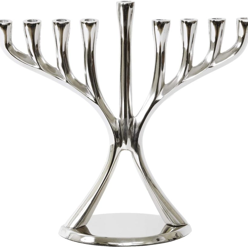 Contemporary Hanukkah Menorah