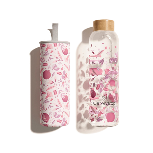 Insulated Water Bottle Carrier - Pink Patchwork – Natural Life