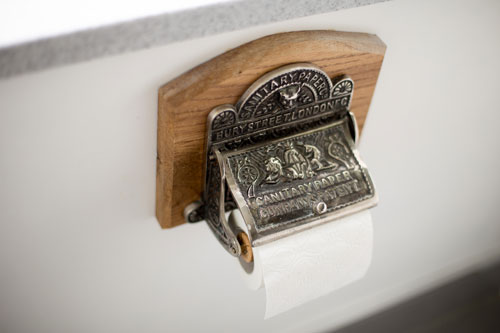 vintage toilet roll holder