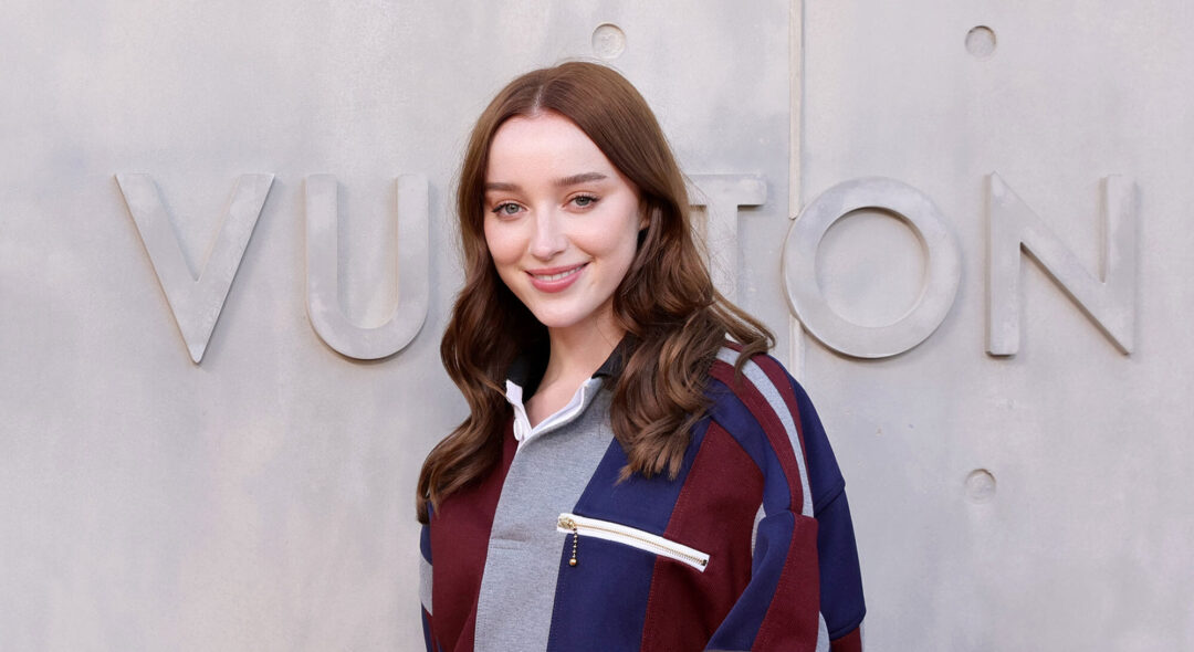 Phoebe Dynevor attends the Louis Vuitton's 2023 Cruise Show on May 12, 2022 in San Diego, California