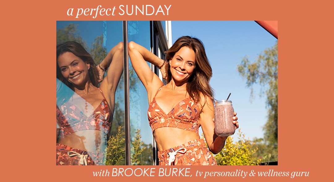 Portrait of tv personality Brooke Burke