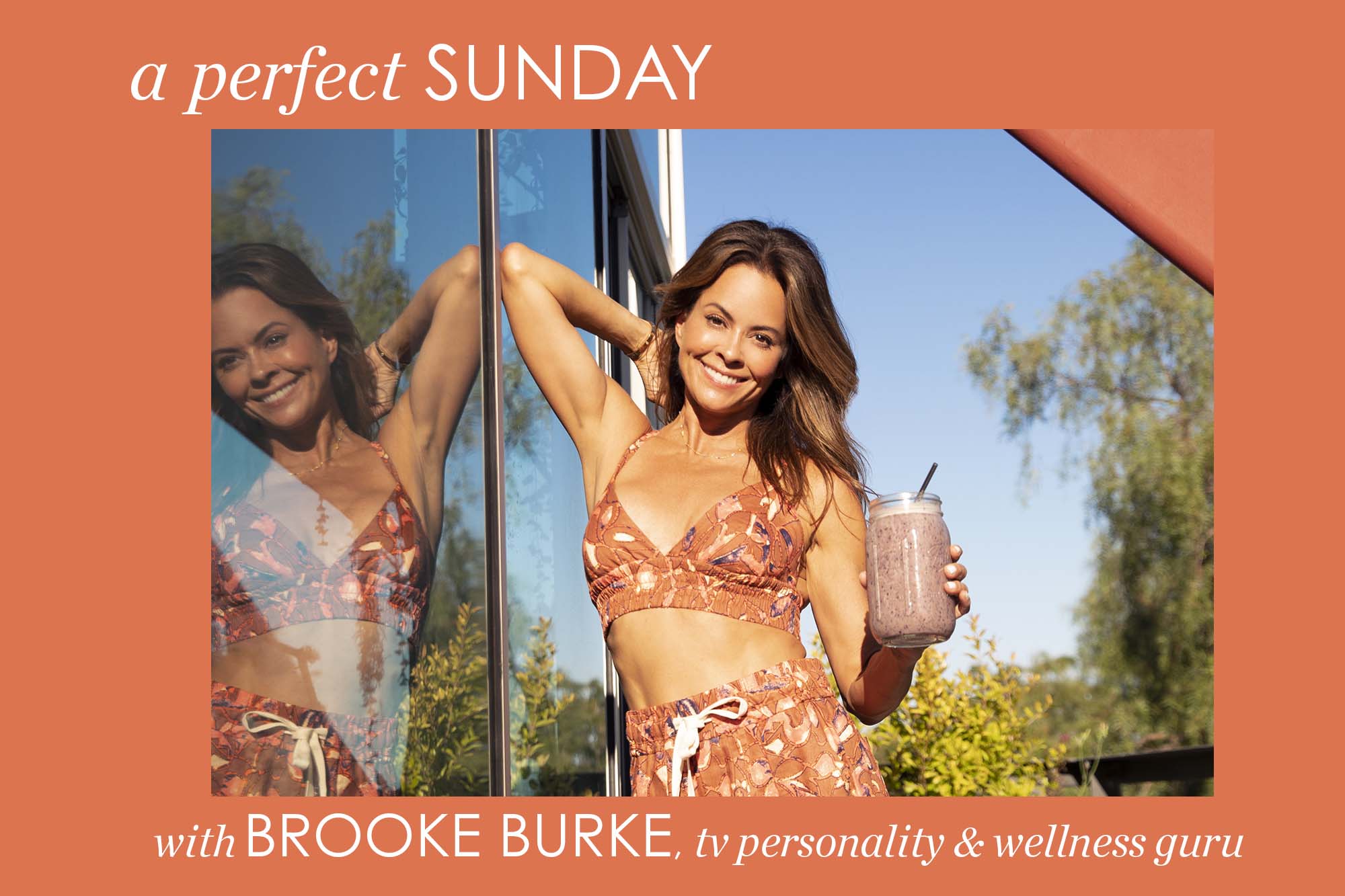 Portrait of tv personality Brooke Burke