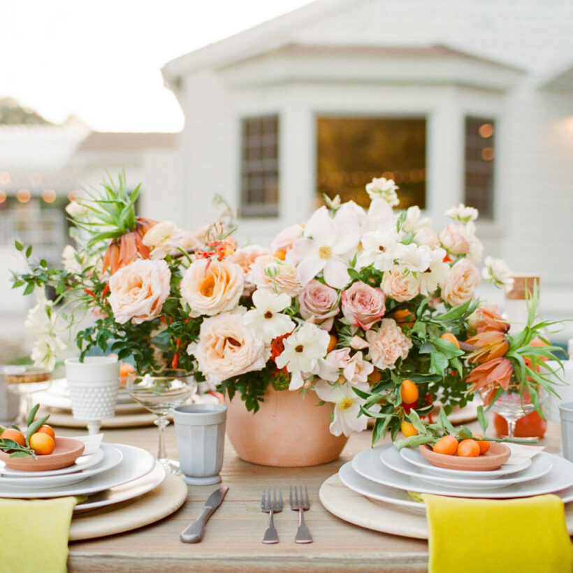 Summertime Wedding Reception