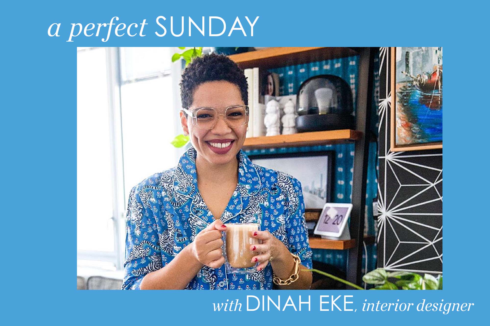 Portrait of interior designer Dinah Eke