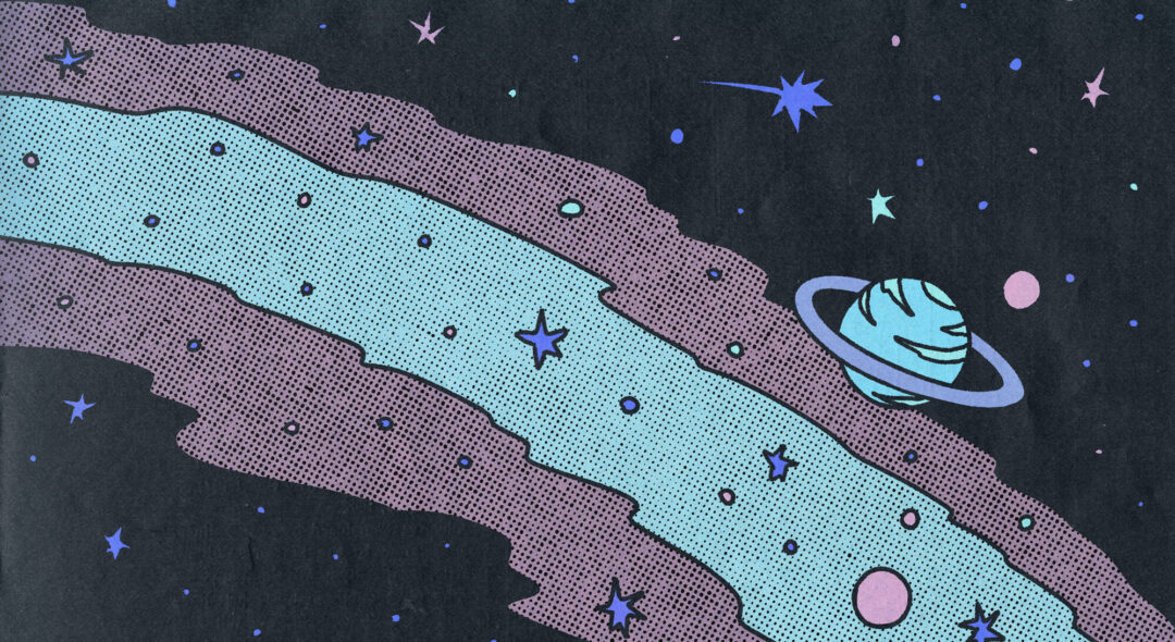 Milky Way Illustration