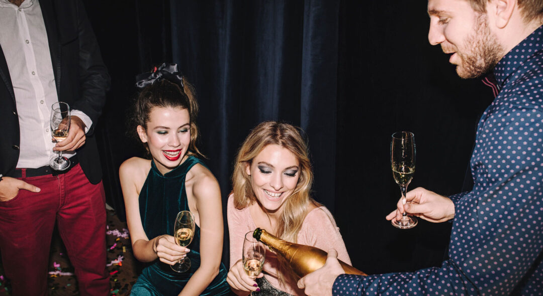 Friends Having Fun at Party