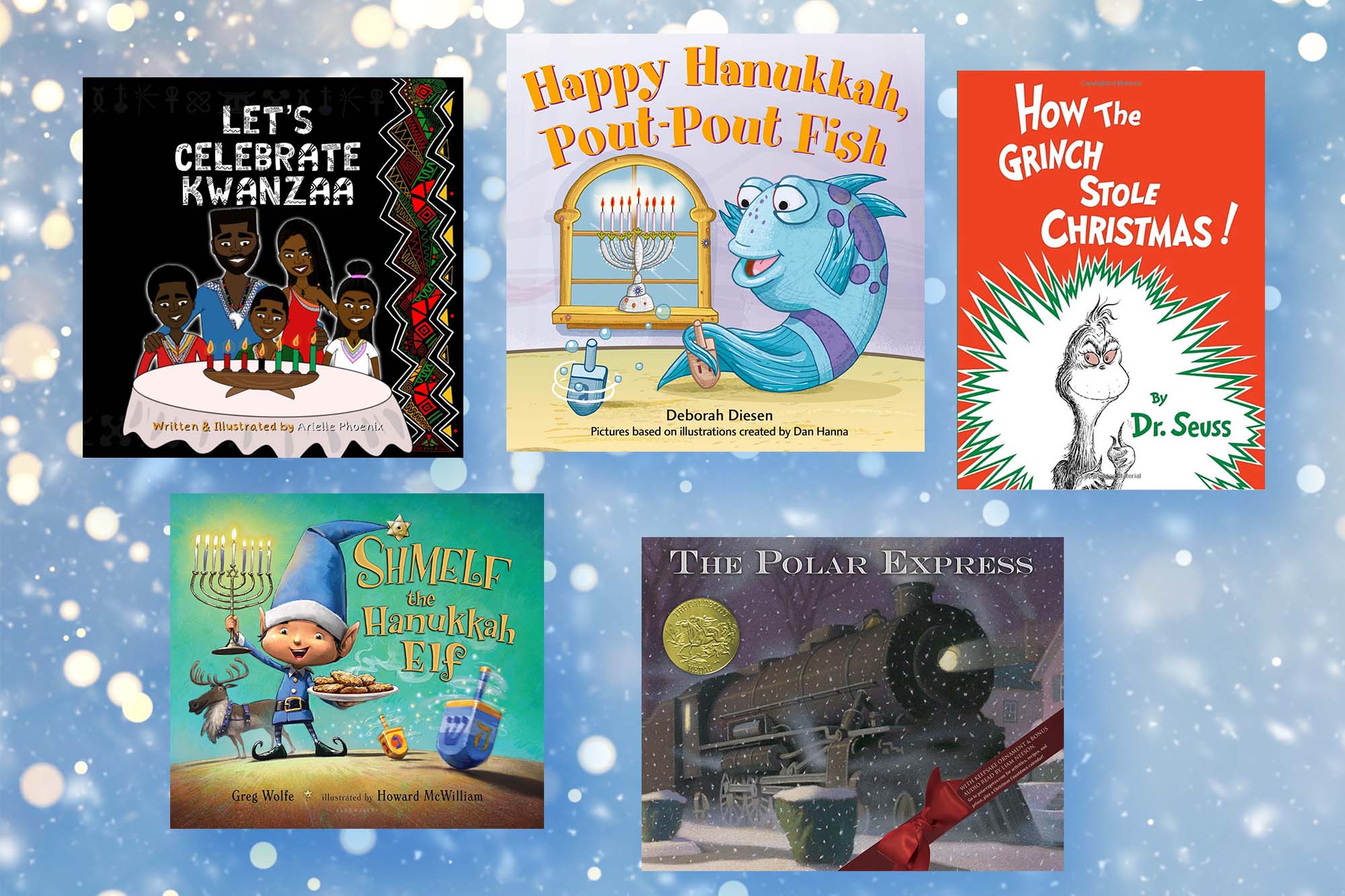 Round up of holiday books for the family.