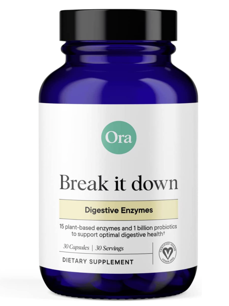 Ora Organic Break It Down Digestive Enzymes